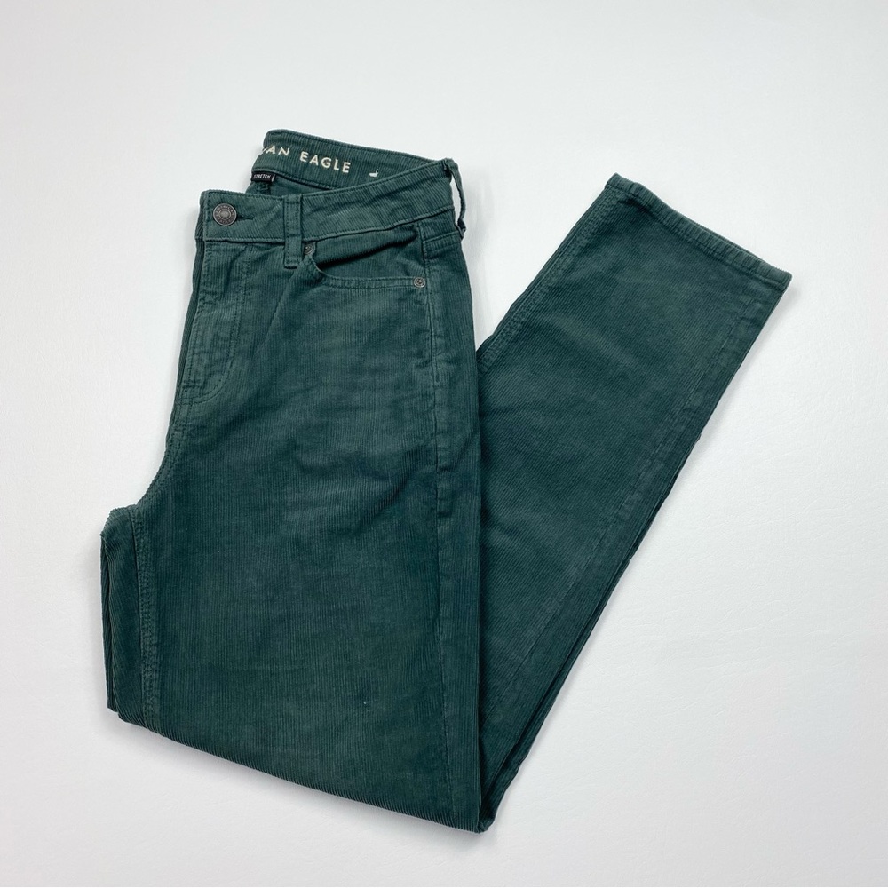 Women’s American Eagle Outfitters Corduroy Straight Leg Mom Jeans Size 0